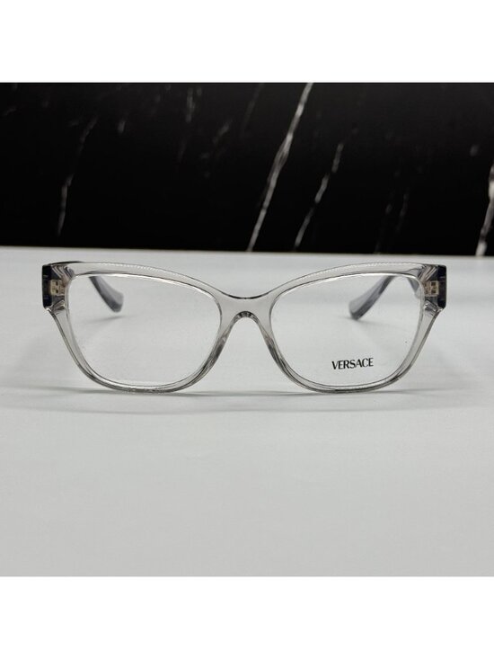 Versace VE3347 5305 Clear Cat Eye Women Eyeglasses Authentic NEW main image 11